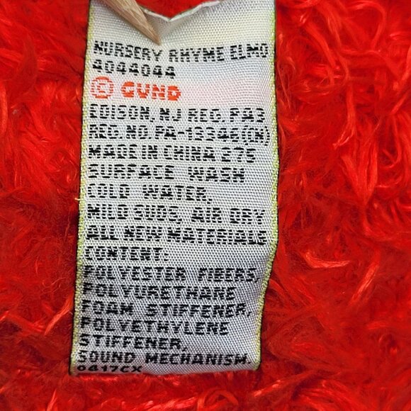 Sesame Street Nursery Rhymes Singing Elmo Plush Toy - Picture 10 of 10